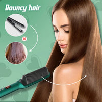 2 in 1 Hair Straightener Brush And Styling Comb
